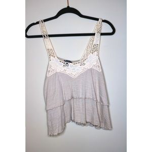 Light Grey Crop Top